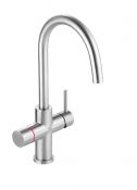 'Soda Fresh @ Home PONTRESINA TOUCH C INOX CNS HOT,  4.7 Liter Hochleistungs-Boiler, HUB 3 in 1 und Aktivkohlenfilter